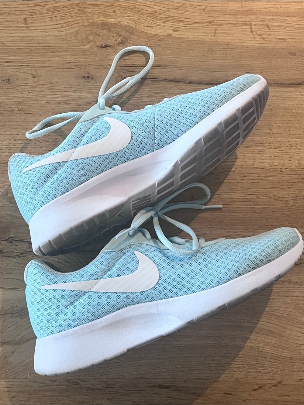 Nike Light Aqua Blue White Mesh Sneakers Women’s